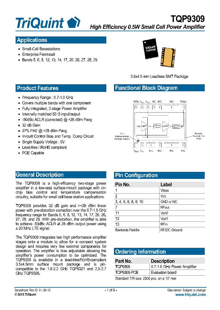 TQP9309_8109427.PDF Datasheet