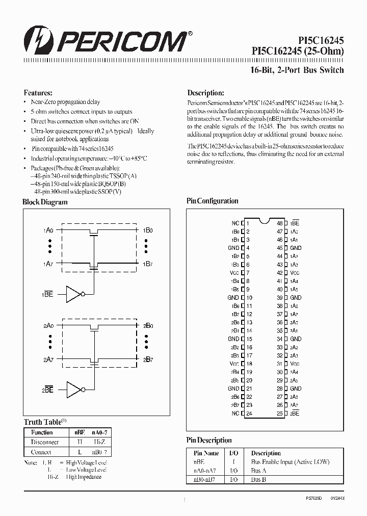 PI5C16245AX_8111404.PDF Datasheet