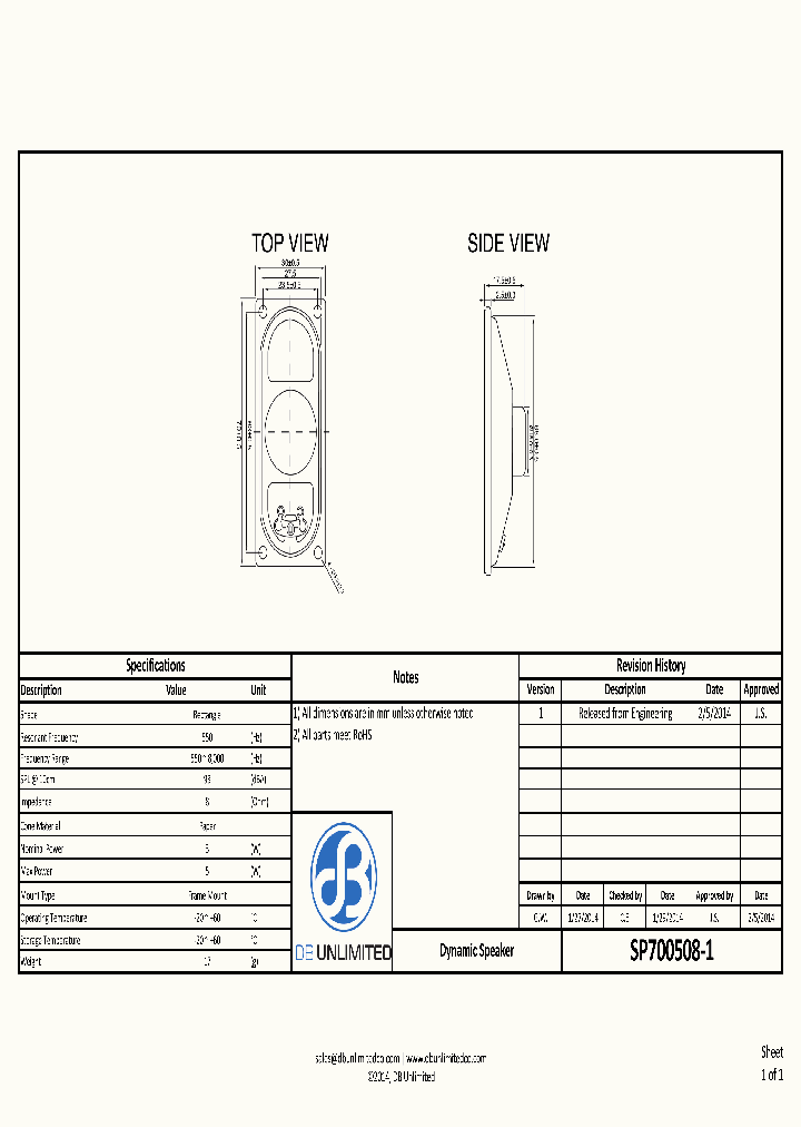 SP700508-1_8112005.PDF Datasheet