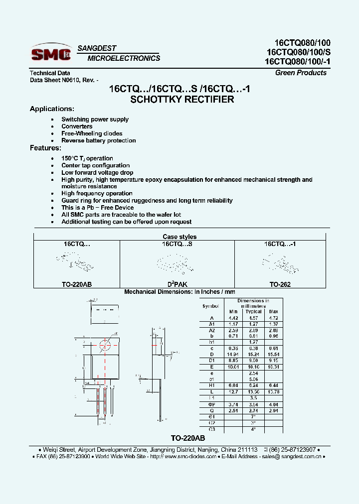 16CTQ0100_8113923.PDF Datasheet