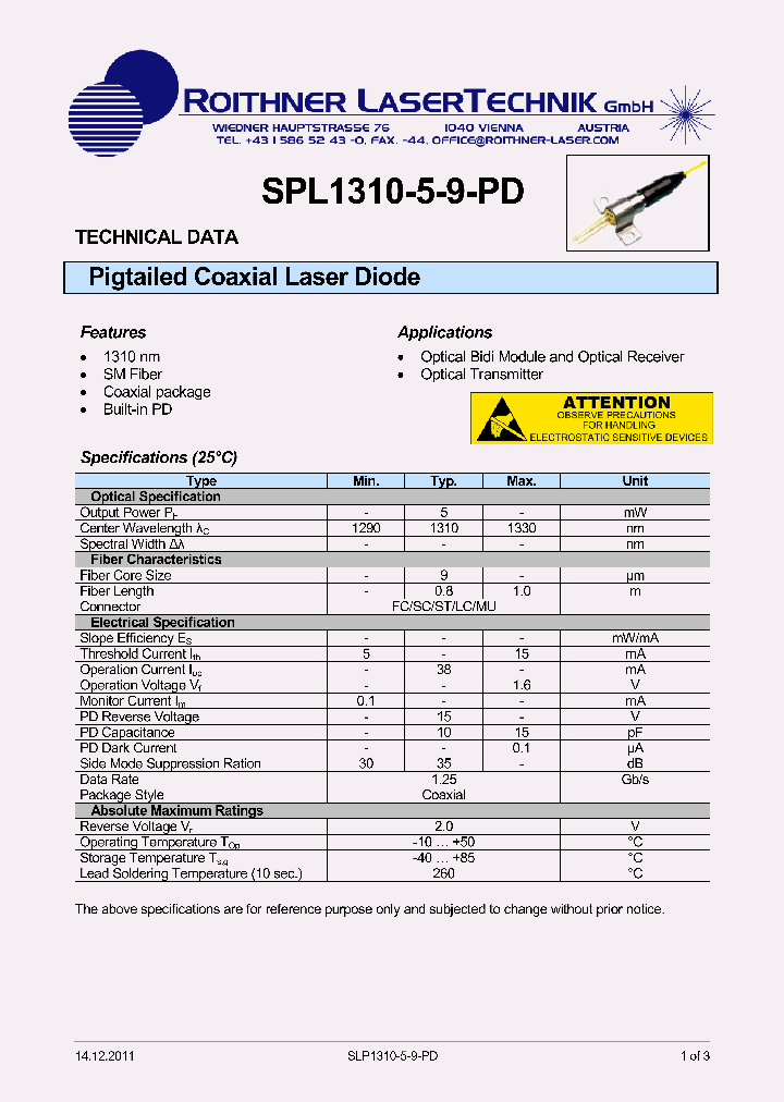 SPL1310-5-9-PD_8131399.PDF Datasheet