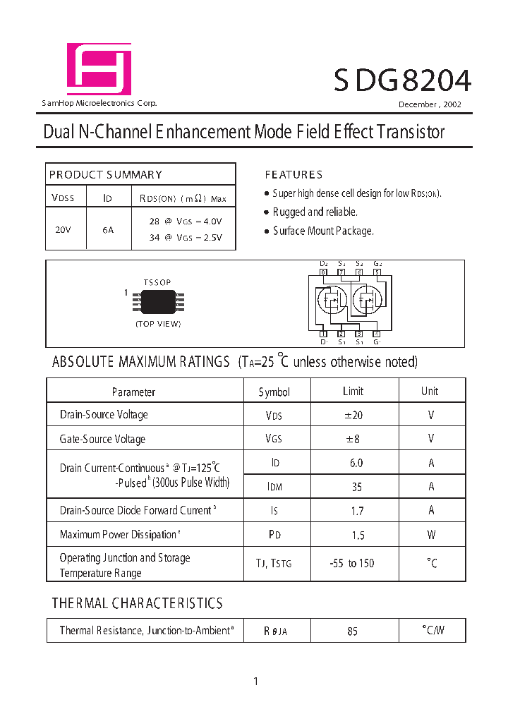 SDG8204_8145769.PDF Datasheet