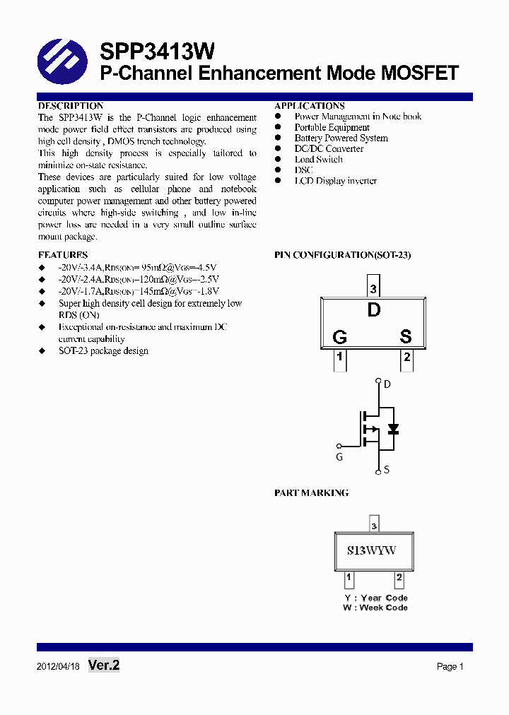 SPP3413WS23RGB_8155766.PDF Datasheet