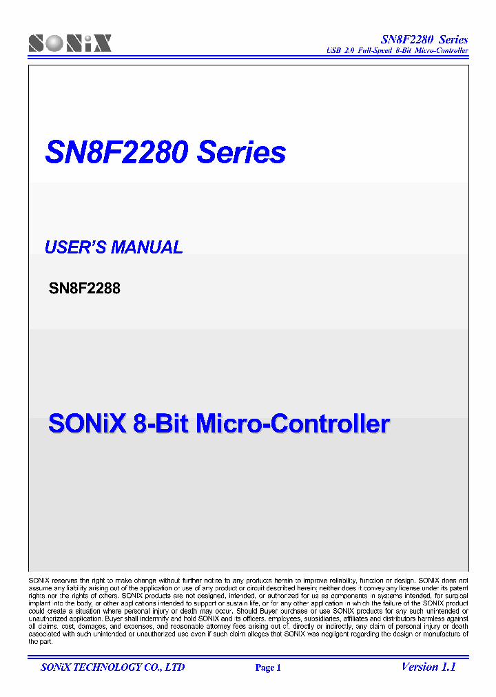 SN8F2280_8157029.PDF Datasheet