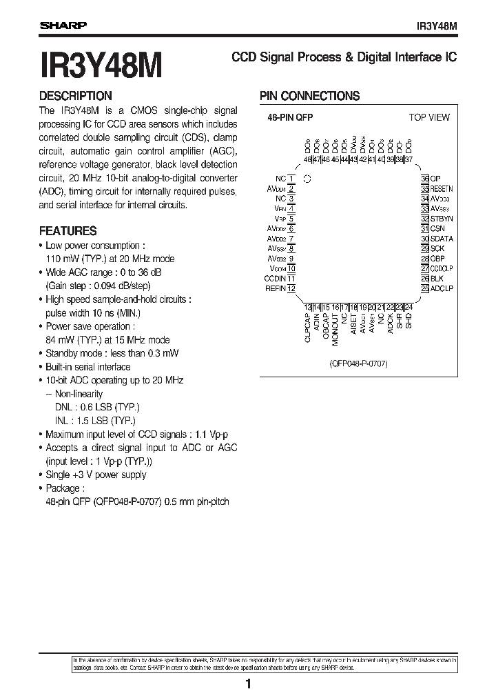 IR3Y48M_8160172.PDF Datasheet