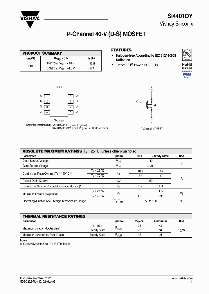 SI4401DY-T1_8164714.PDF Datasheet