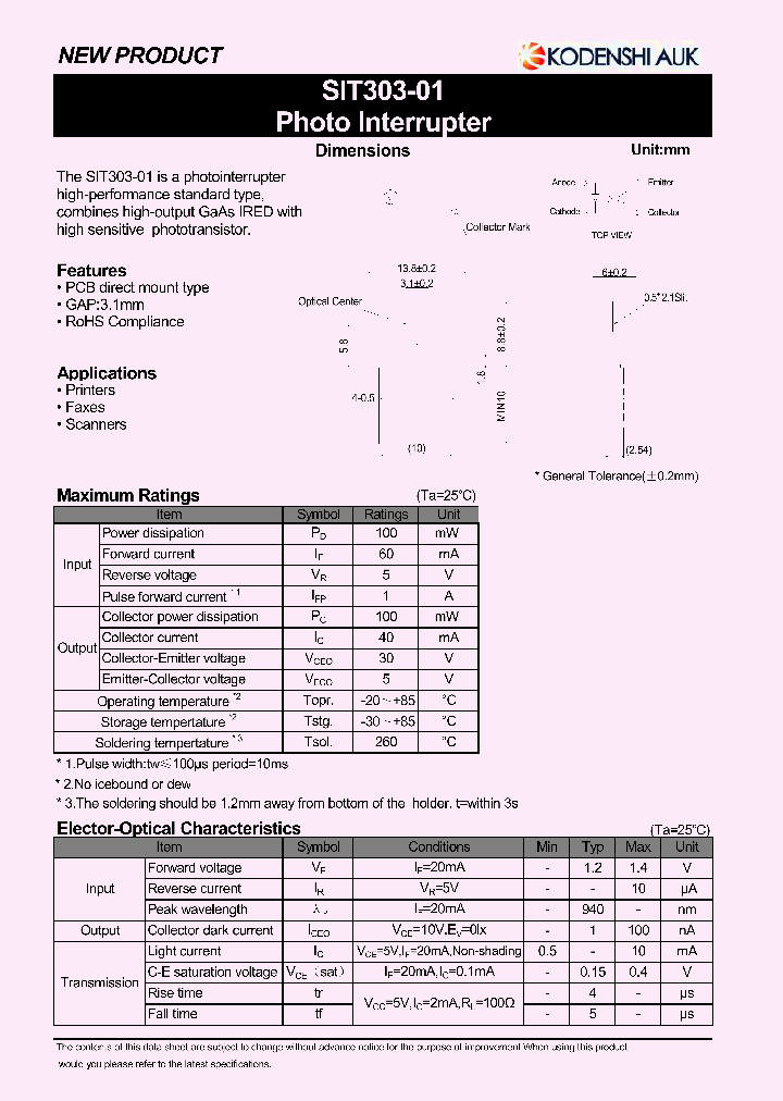 SIT303-01_8171416.PDF Datasheet