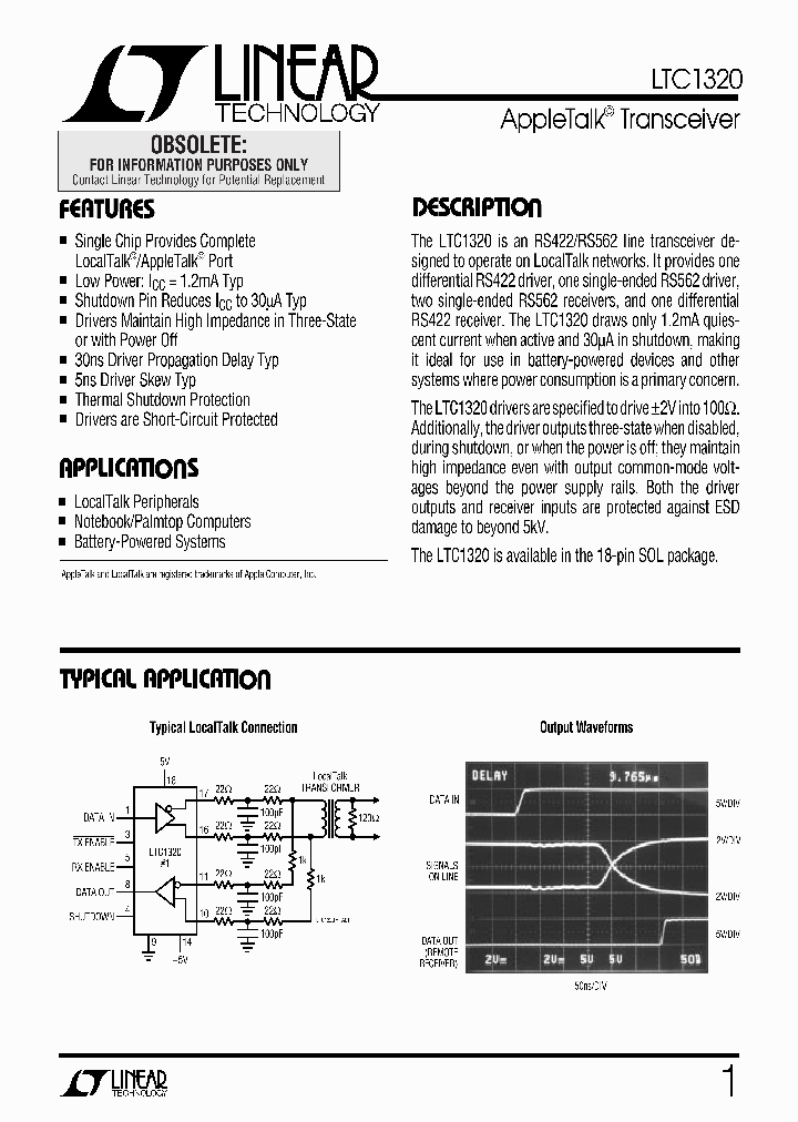 LTC1320-15_8171979.PDF Datasheet