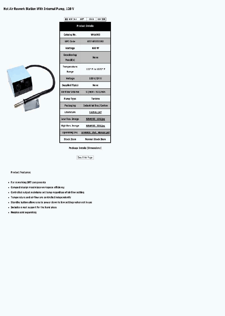 WHA900_8175404.PDF Datasheet