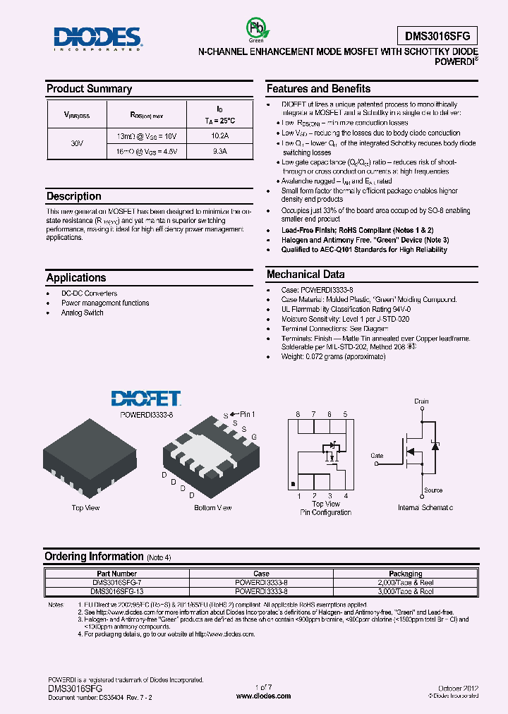 DMS3016SFG-15_8179498.PDF Datasheet