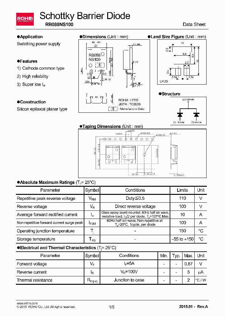 RB088NS100_8186673.PDF Datasheet