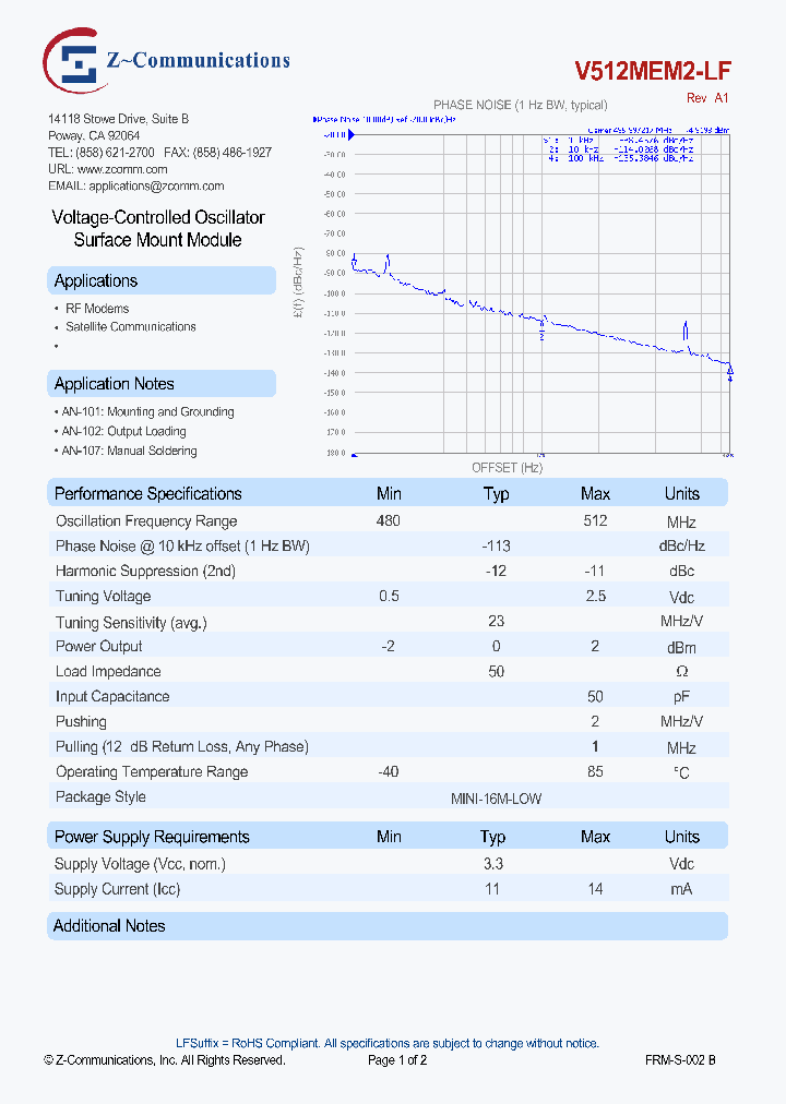 V512MEM2-LF_8189221.PDF Datasheet