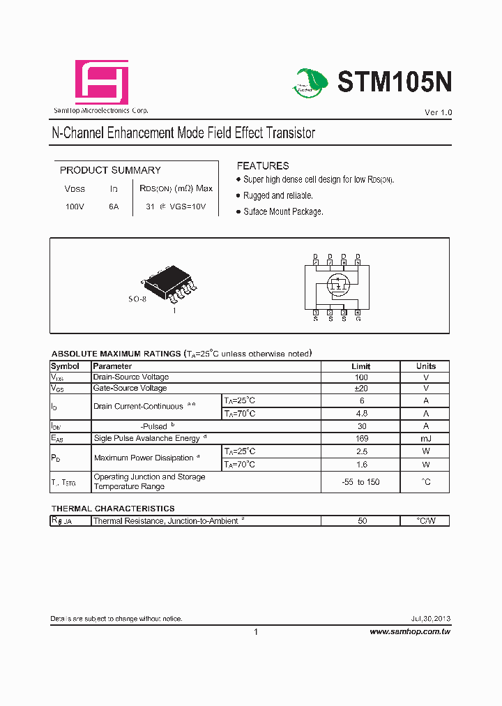 STM105N_8203068.PDF Datasheet