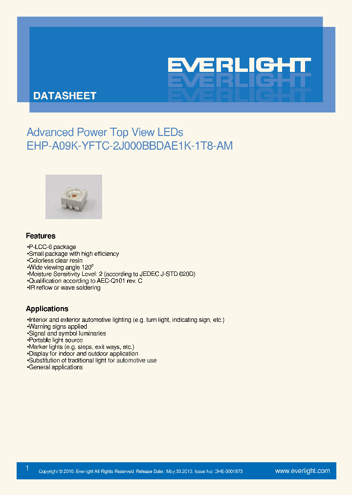 EHP-A09K-YFTC_8208705.PDF Datasheet