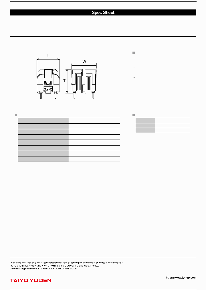 TLH10UB8720R7_8208810.PDF Datasheet