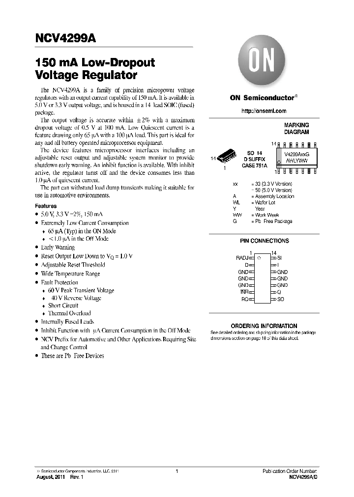 NCV4299A_8209085.PDF Datasheet