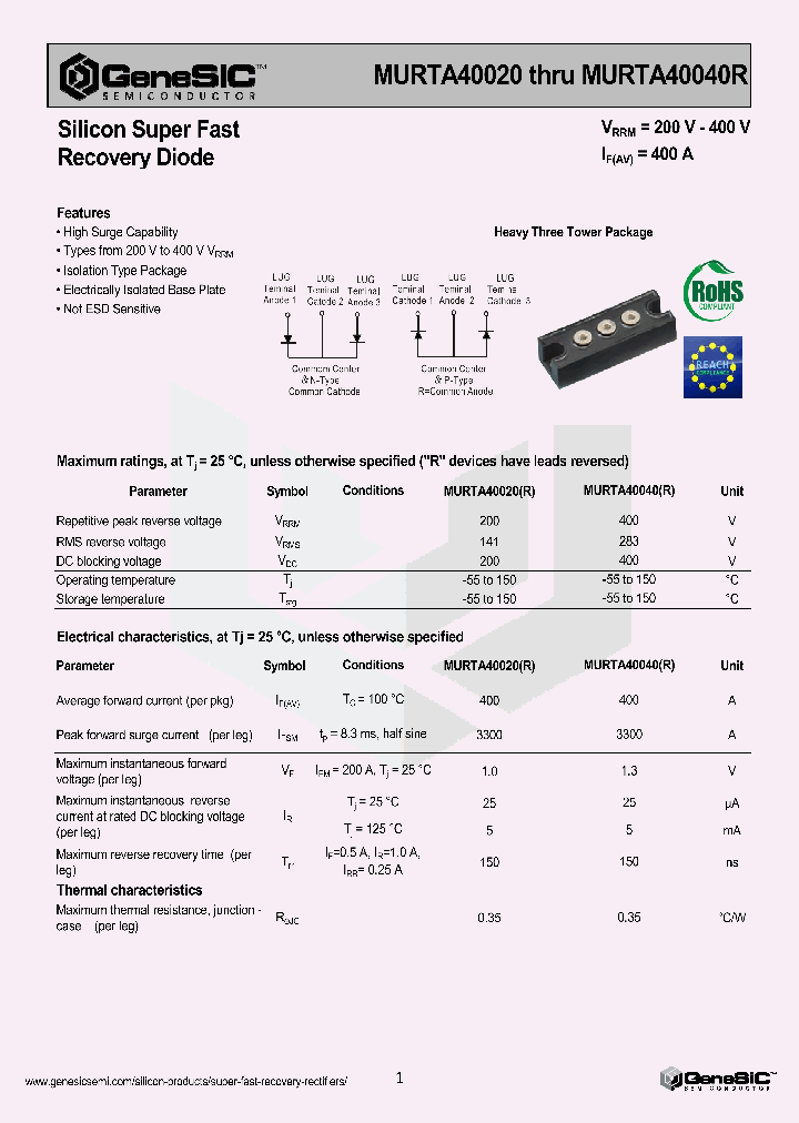 MURTA40020_8209560.PDF Datasheet