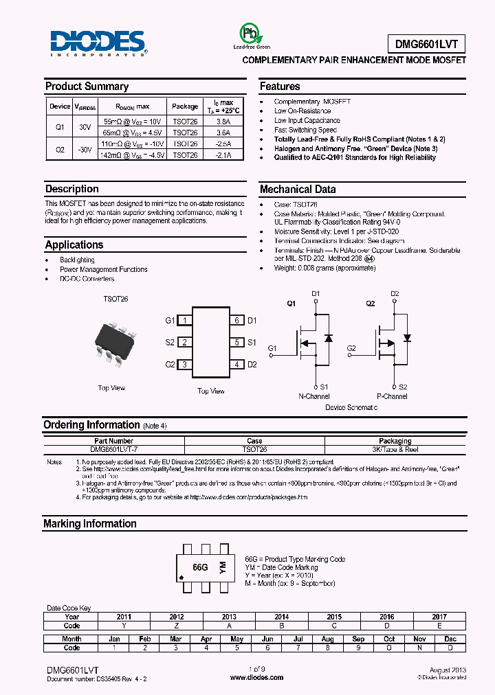 DMG6601LVT-7_8210276.PDF Datasheet