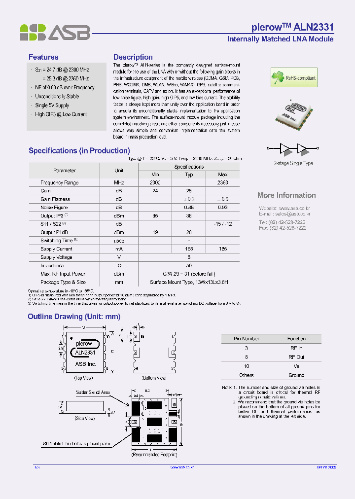 ALN2331-13_8213481.PDF Datasheet