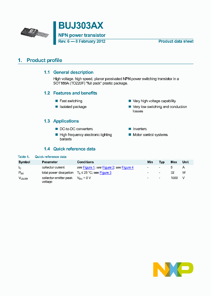 BUJ303AX-15_8213667.PDF Datasheet