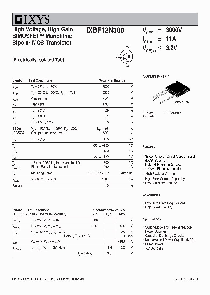 IXBF12N300_8215579.PDF Datasheet