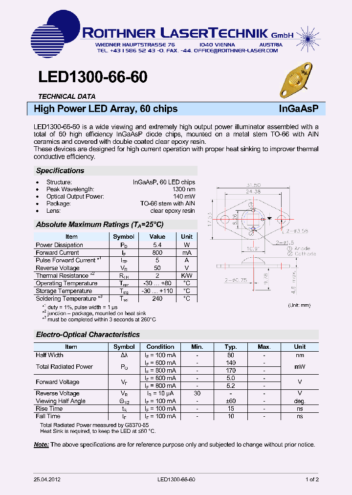 LED1300-66-60_8215932.PDF Datasheet