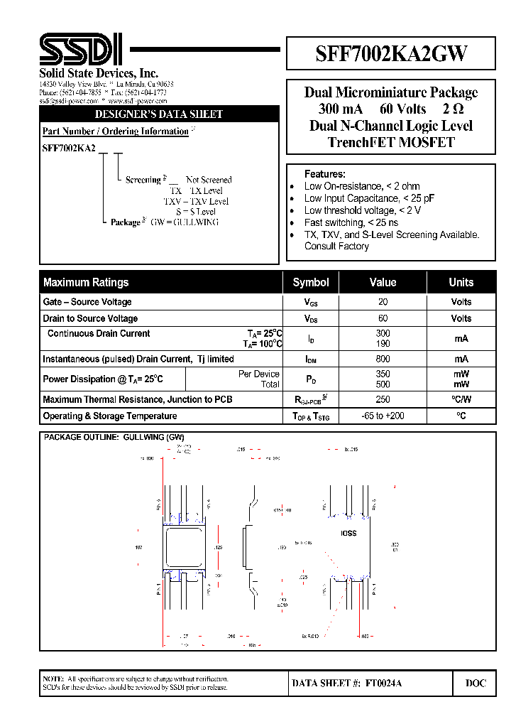 FT0024_8217220.PDF Datasheet