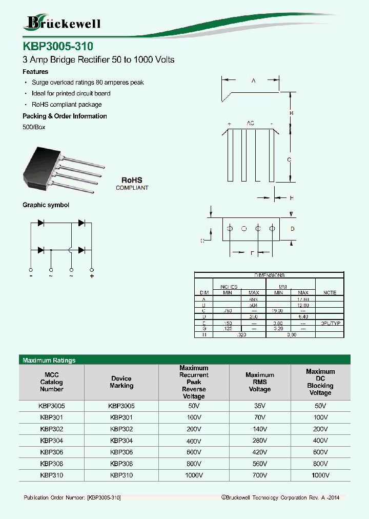 KBP3005-310_8217586.PDF Datasheet