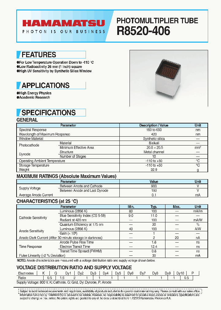 R8520-406_8219510.PDF Datasheet