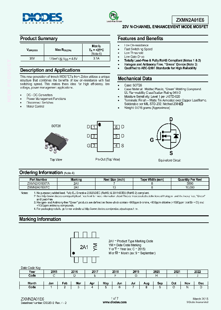 ZXMN2A01E6-15_8220853.PDF Datasheet