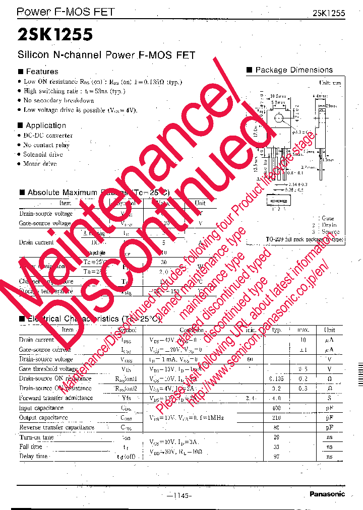 2SK1255_8221767.PDF Datasheet