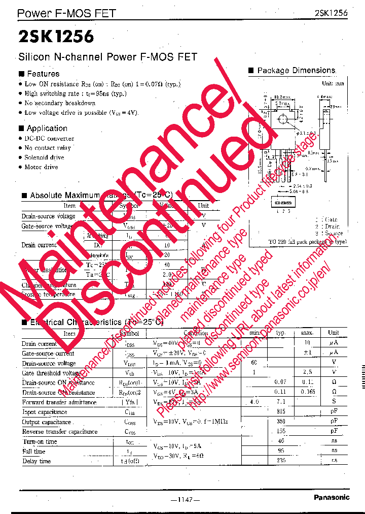 2SK1256_8221768.PDF Datasheet