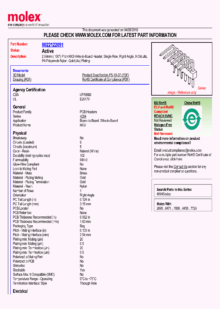 0022122091_8222054.PDF Datasheet