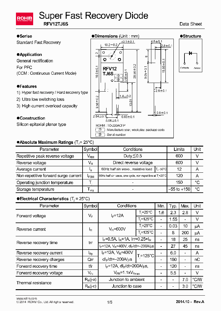 RFV12TJ6S_8222291.PDF Datasheet