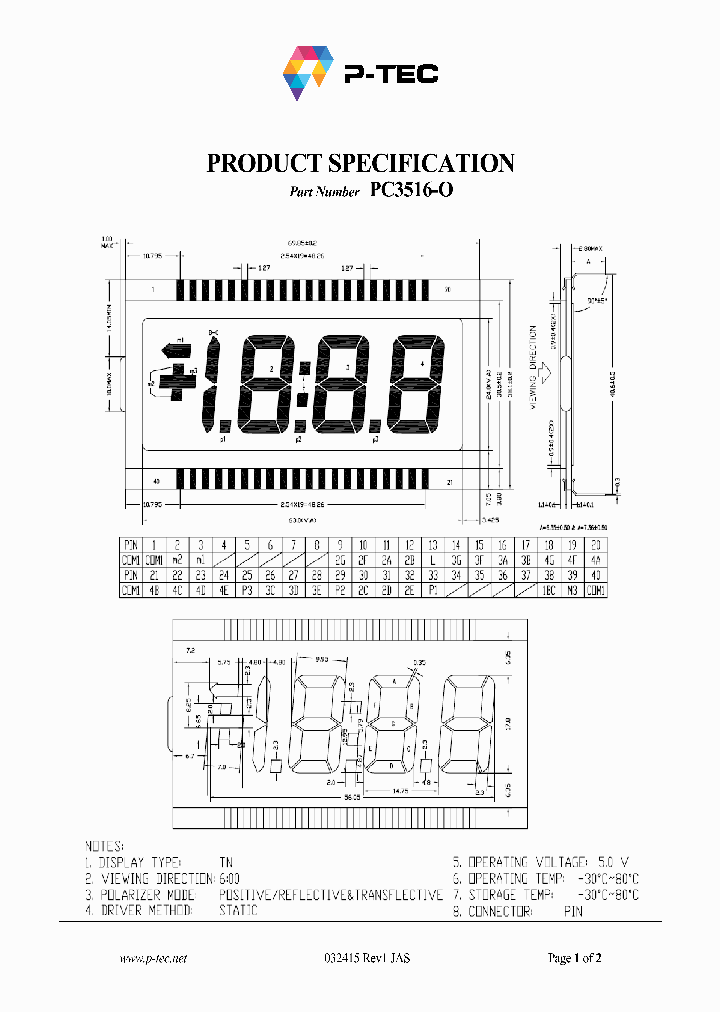 PC3516-O_8222586.PDF Datasheet