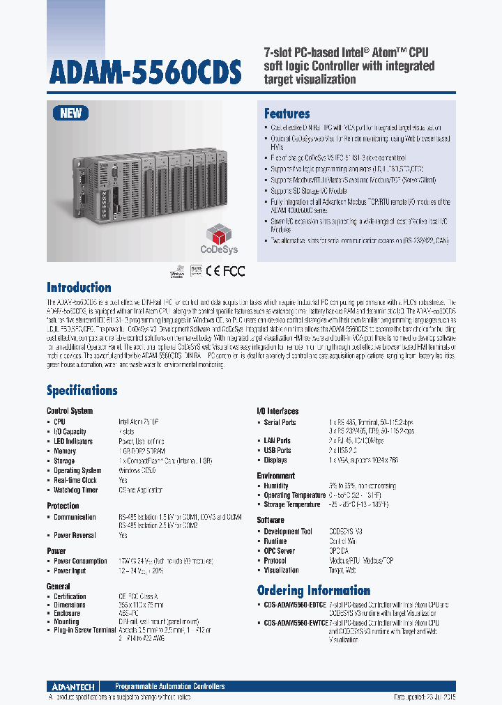 CDS-ADAM5560-EWTCE_8223508.PDF Datasheet