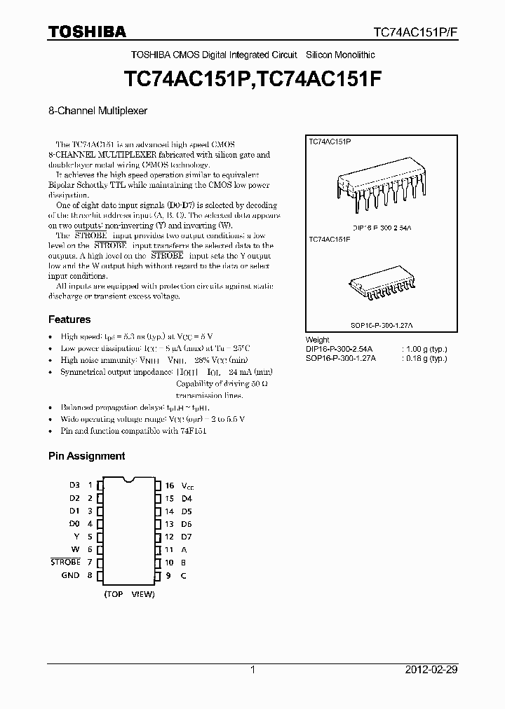 TC74AC151F-12_8224165.PDF Datasheet