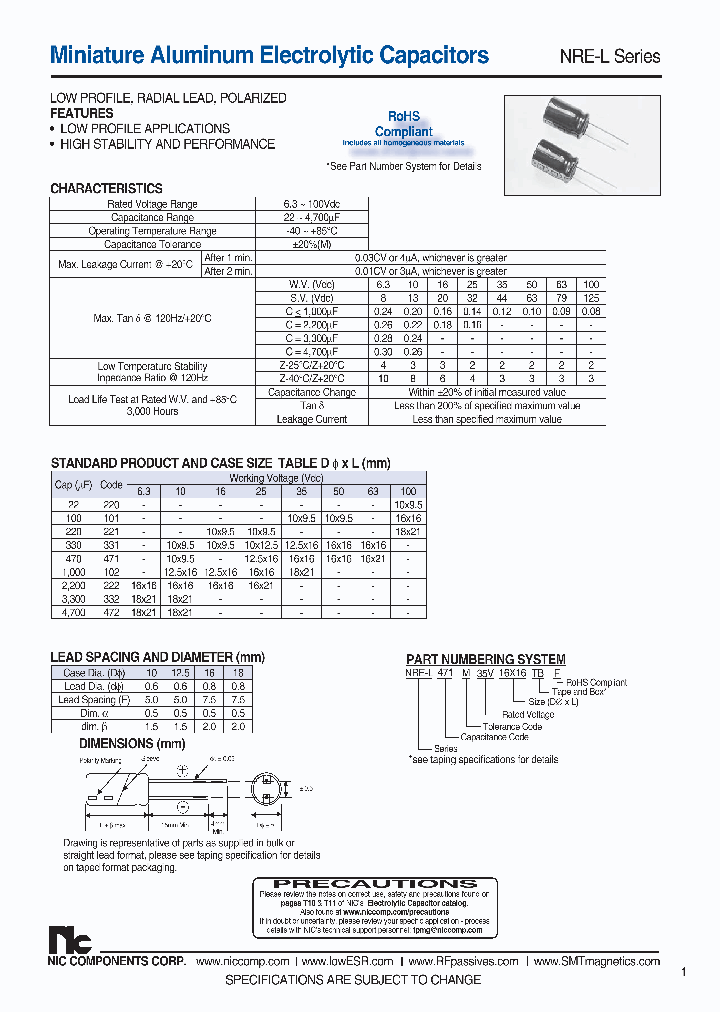 NREL102M16V125X16F_8225063.PDF Datasheet