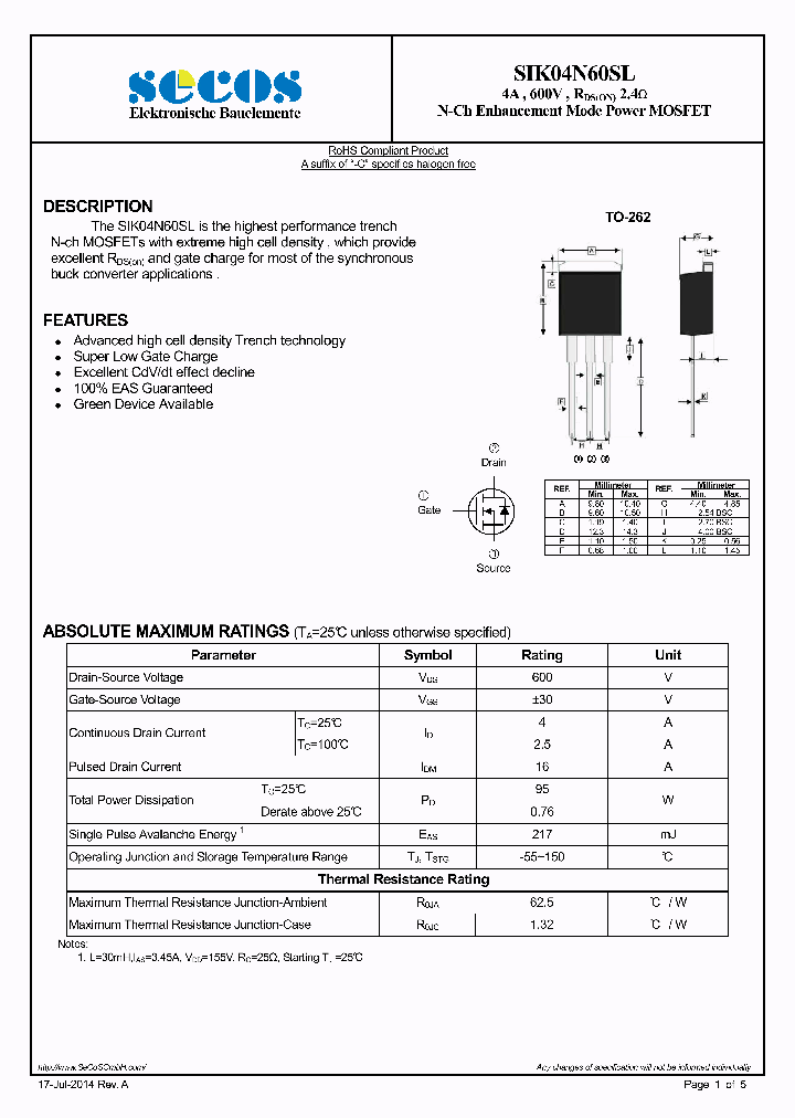 SIK04N60SL-15_8225883.PDF Datasheet