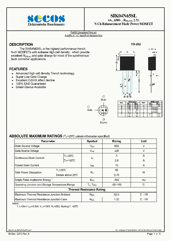 SIK04N65SL-15_8225885.PDF Datasheet