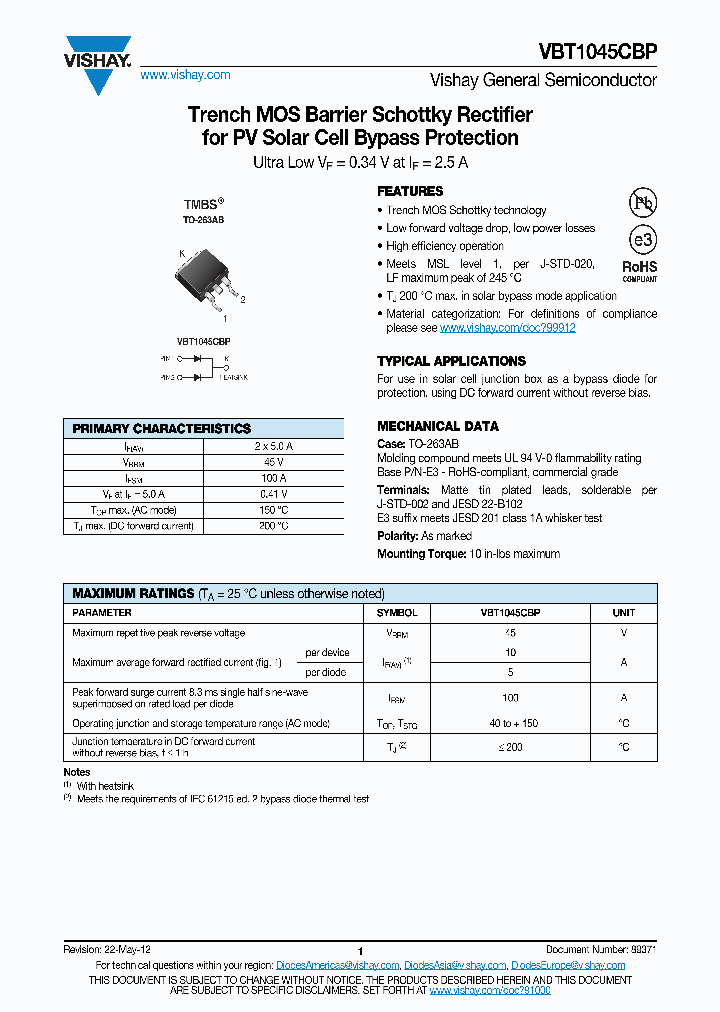 VBT1045CBP-15_8226938.PDF Datasheet