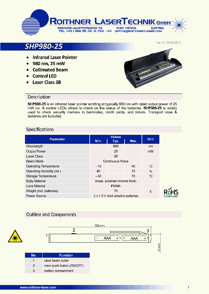 SHP980-25_8227615.PDF Datasheet