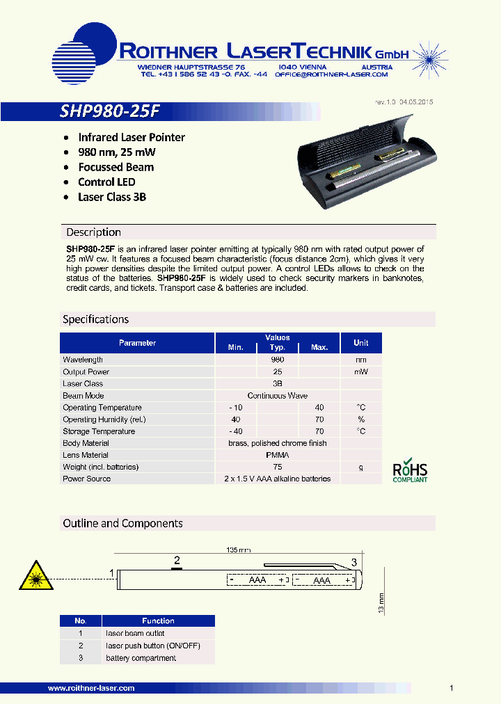 SHP980-25F_8227616.PDF Datasheet