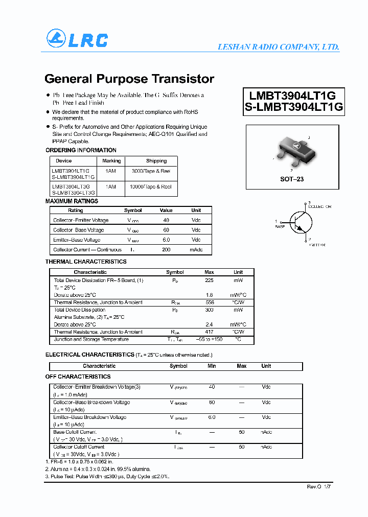 LMBT3904LT1G-15_8227934.PDF Datasheet