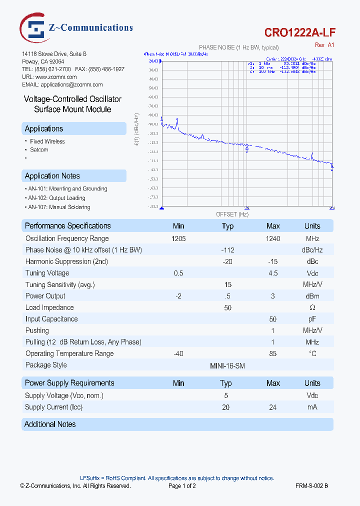 CRO1222A-LF_8233498.PDF Datasheet