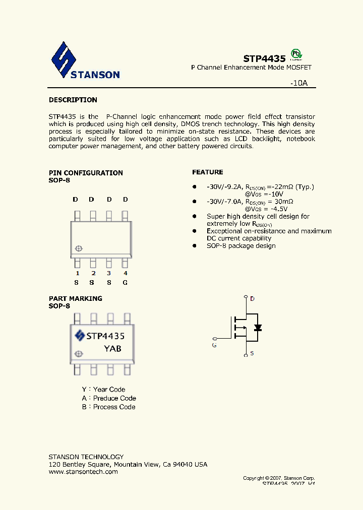 STP4435_8233485.PDF Datasheet