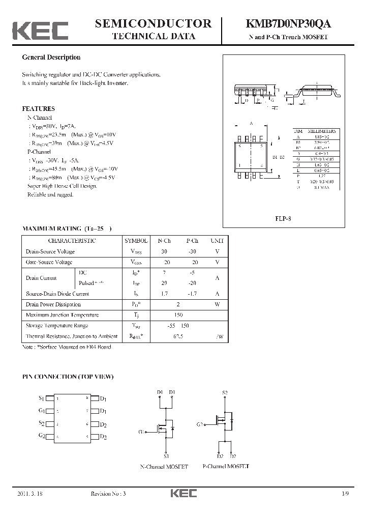 KMB7D0NP30QA-15_8234463.PDF Datasheet