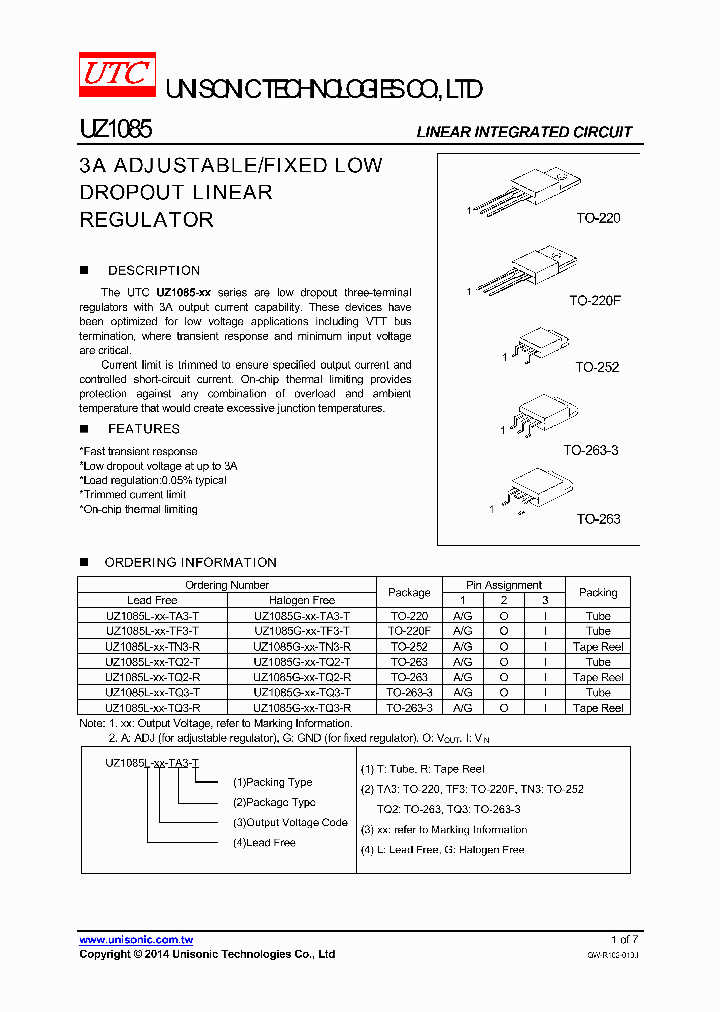 UZ1085_8235551.PDF Datasheet