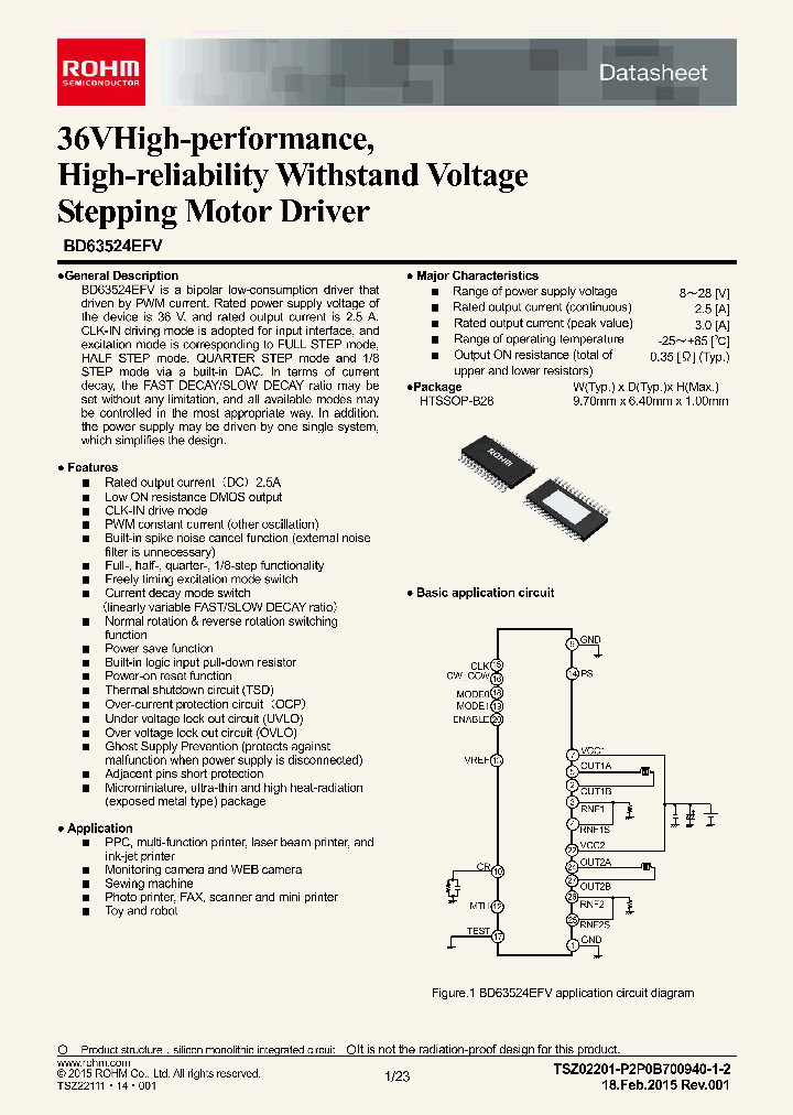 BD63524EFV_8237725.PDF Datasheet