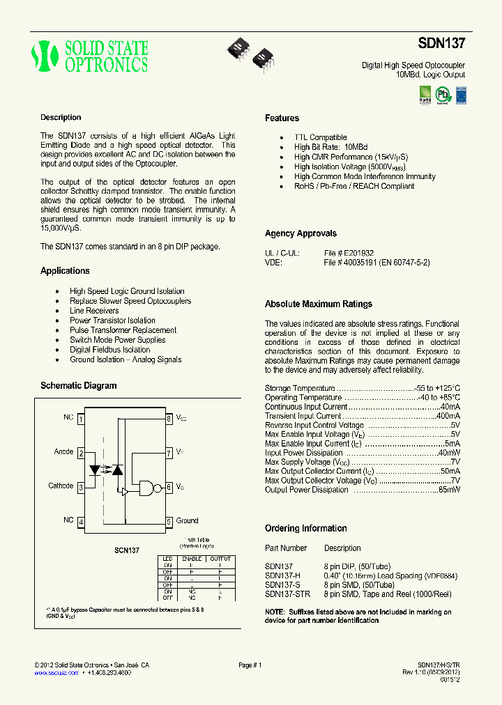 SDN137_8239418.PDF Datasheet